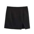 Halter Vest Slit Design Short Skirt - Norellé
