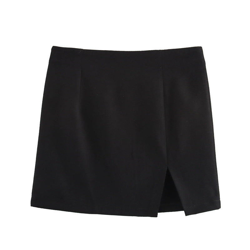Halter Vest Slit Design Short Skirt - Norellé