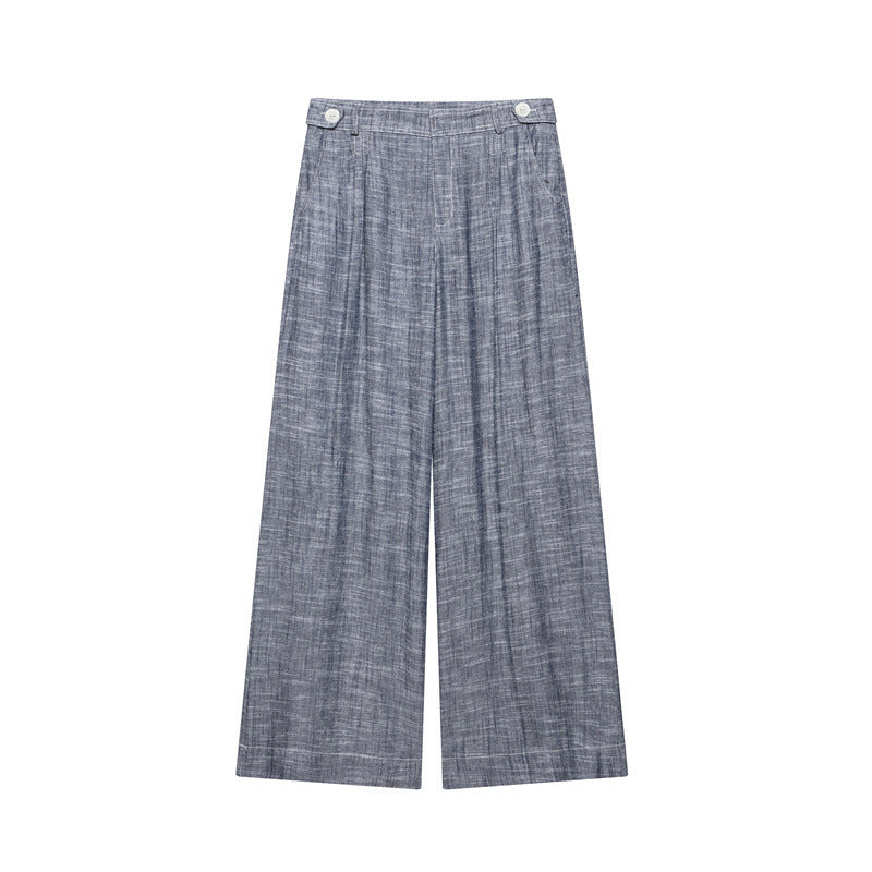 Pocket Decoration Short Shirt Trousers - Norellé