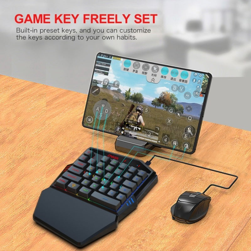 Gaming Keyboard Throne One Mouse Set - Norellé