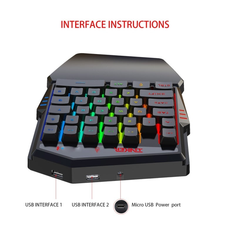 Gaming Keyboard Throne One Mouse Set - Norellé