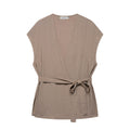 Kimono Vest Bell-bottom Pants Suit - Norellé