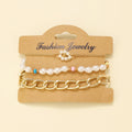Simple Cuban Thick Chain Pearl Flower Female - Norellé
