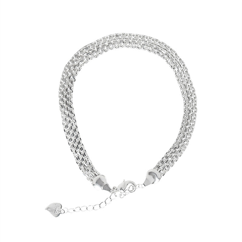 Women's 925 Sterling Silver Vintage Weave Necklace - Norellé