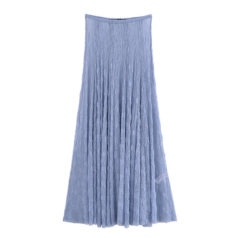 Women's V-neck Camisole Top High Waist Skirt - Norellé