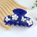 Ocean Series Large Grip Clip Blue Diamond Studded Decal - Norellé