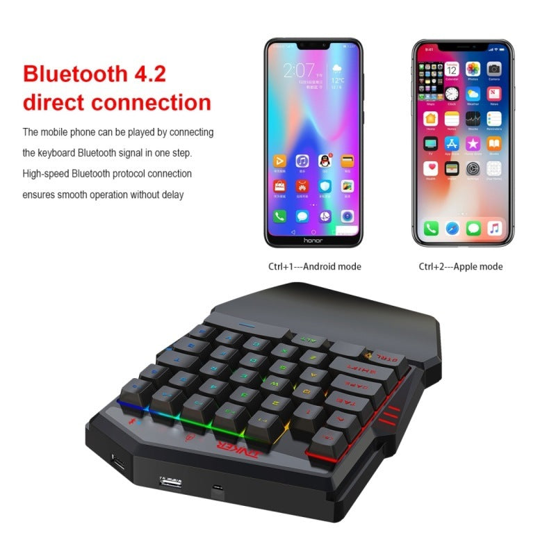 Gaming Keyboard Throne One Mouse Set - Norellé