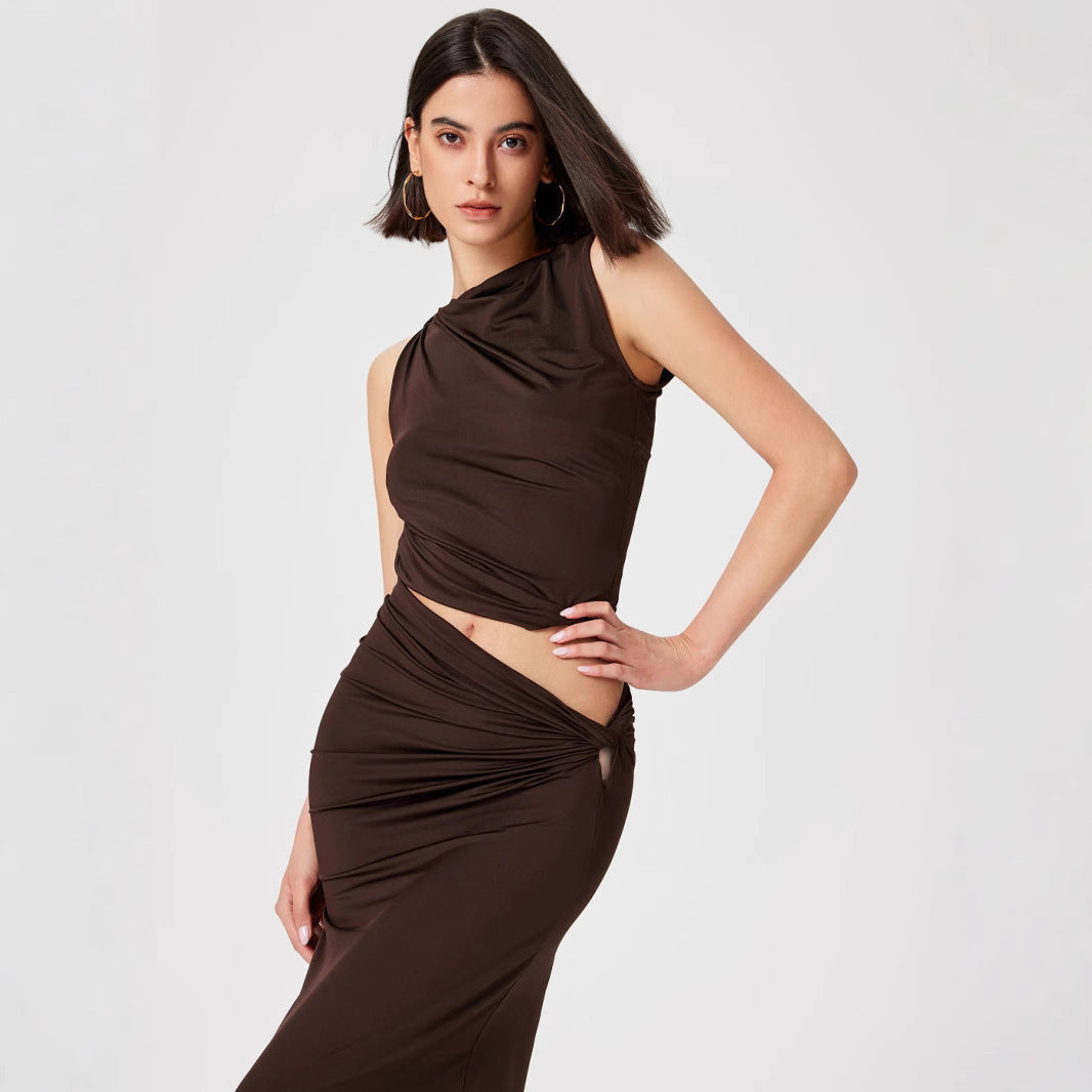 Solid Color Slim Fit Comfortable Fashion Suit - Norellé