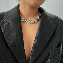 Retro Simple Metal Sweater Chain Necklace For Women - Norellé
