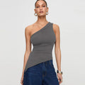 Women's Irregular Slit Design High-grade Top - Norellé