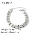 Fashion Unisex Style Retro Double-layer Five-pointed Star Chain - Norellé