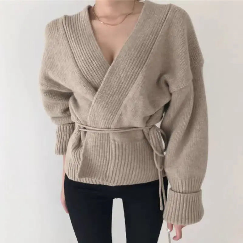 Women's Long Sleeve Oversized Knitwear