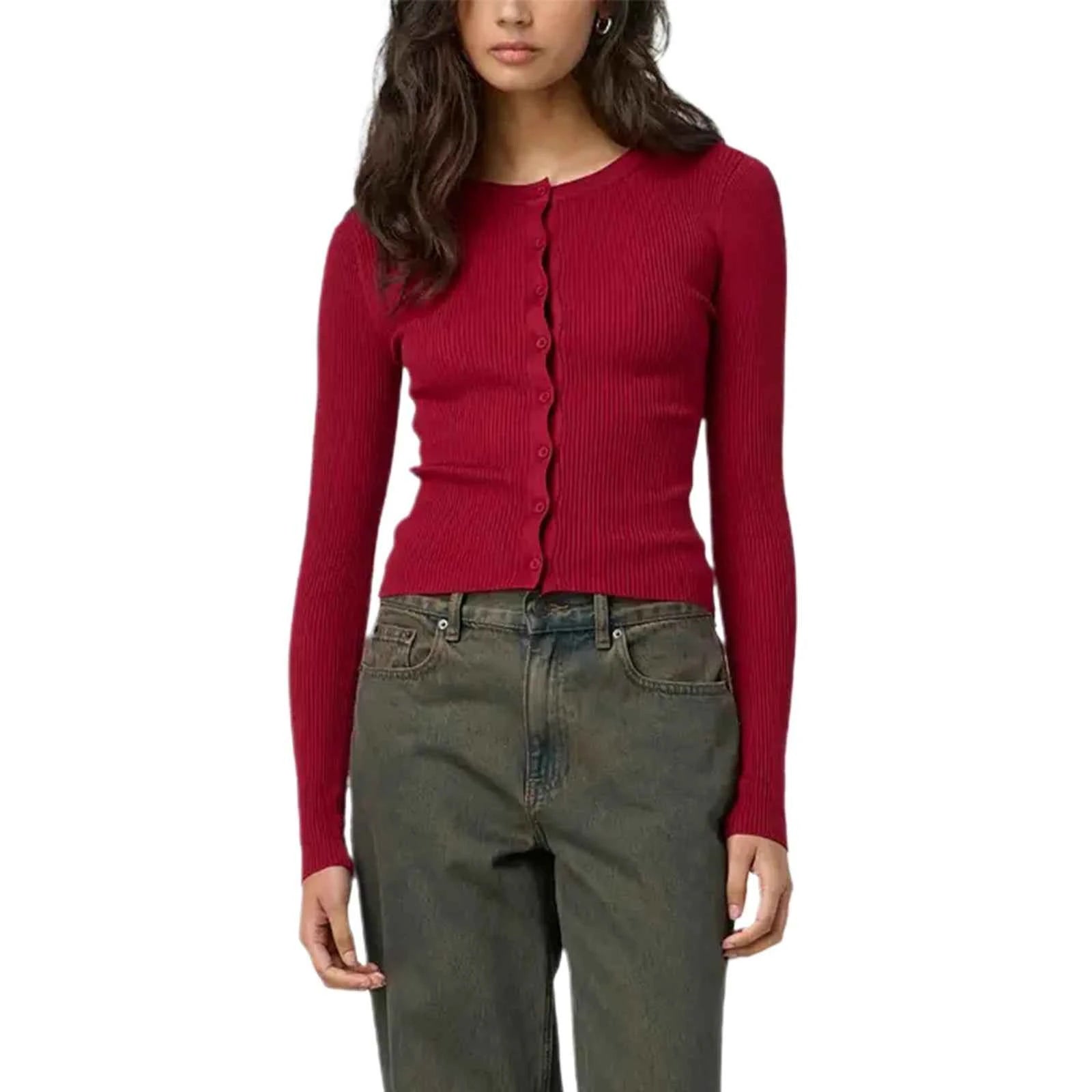 Women's Ribbed Cardigan