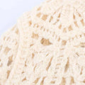 Women's Summer Boho Lace Blouse Cover Top Button Front Cardigan