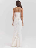 Strapless Two Piece Set Women
