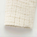 Women Tweed Single Breasted Elegant Jacket