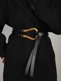 Versatile Horseshoe Buckle Decoration Belt