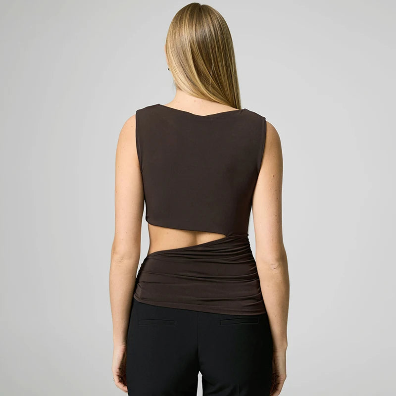 Hollow Out Tank Top
