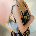 Women Shiny Rhinestone Dinner Bag