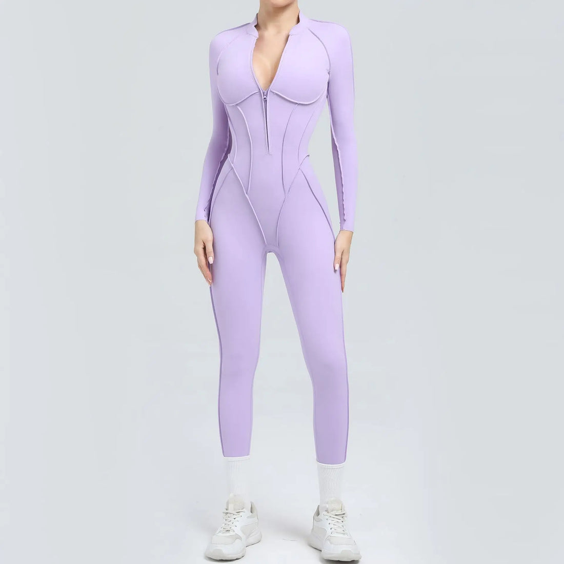 Women One Piece V Back Tracksuit