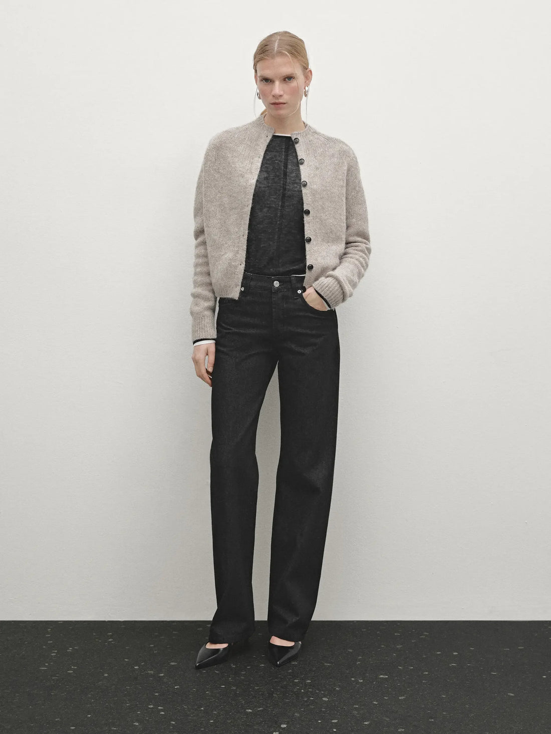Women's Casual Minimalist Knit Cardigan