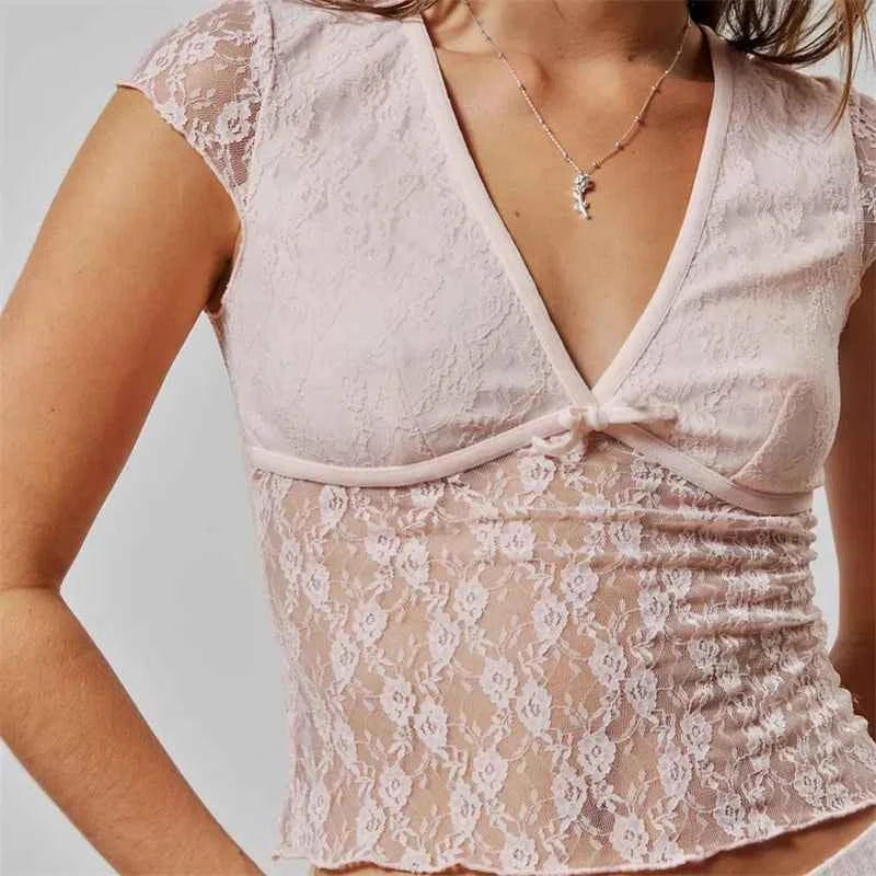Sheer Crop Top