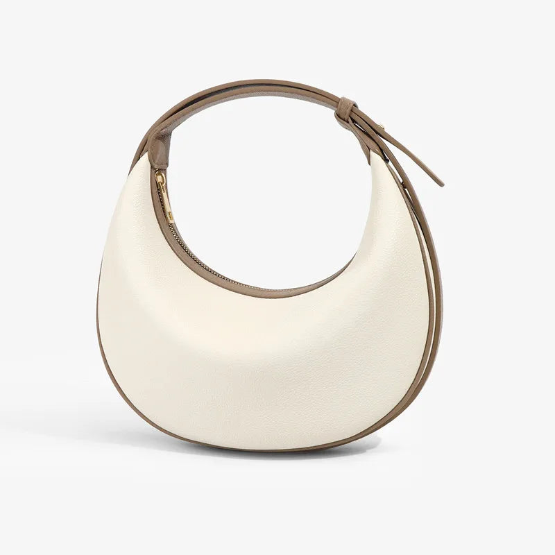 Adjustable Half-Moon Handbag