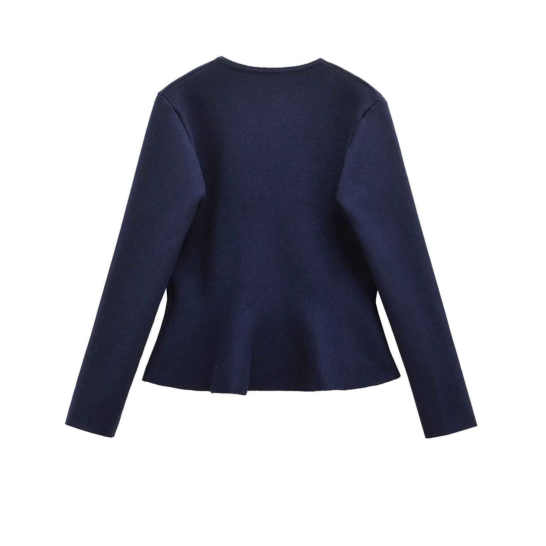 Women Short Skirt Style Hem Cardigan