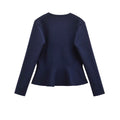 Women Short Skirt Style Hem Cardigan