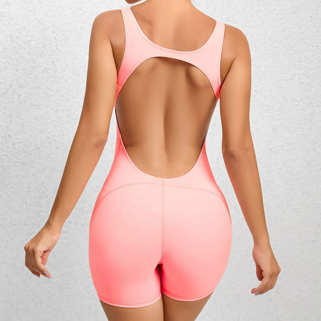 Women's Tracksuit Yoga Set Backless Jumpsuits One Piece