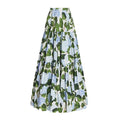Women's Floral Print Suspender Beach Long Skirt, Casual, Romantic - Norellé