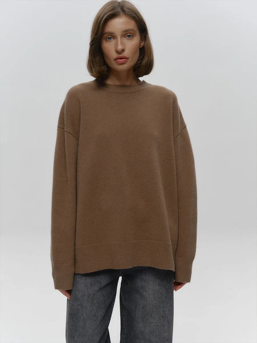 Women's O-Neck Oversized Sweater