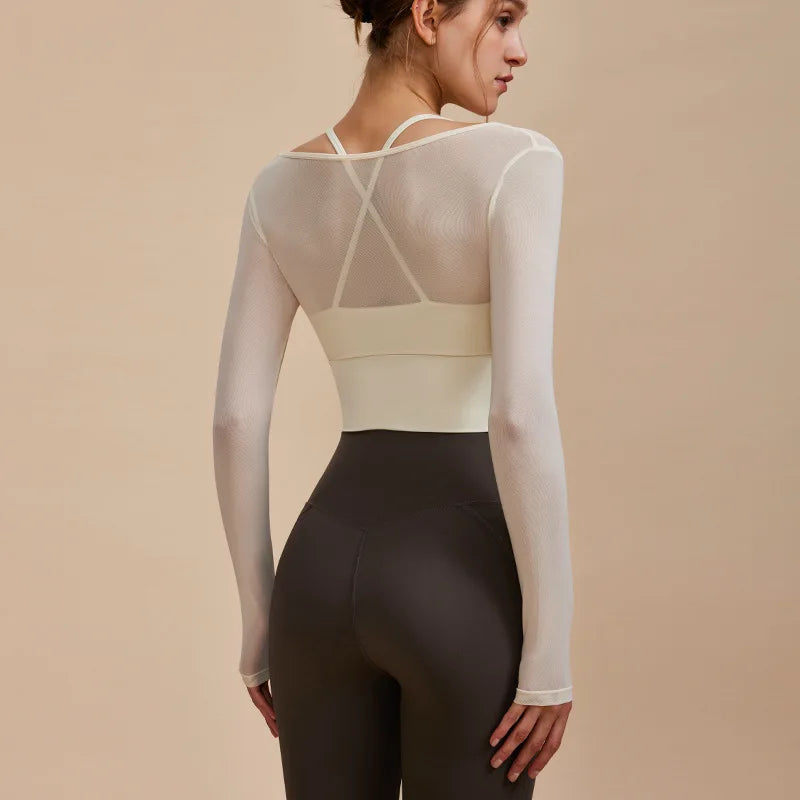 Long Sleeve Sports Shirts Women