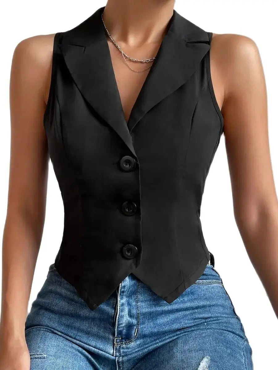 Women's fashion casual slim vest - Norellé