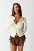 Long Sleeve Knitted Sweater