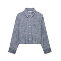 Pocket Decoration Short Shirt Trousers - Norellé