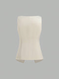 Women's Single-Breasted Cinched Waist Camisole - Norellé
